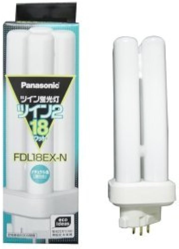 Amazon | パナソニック ケース販売 10個セット コンパクト形蛍光灯 18W