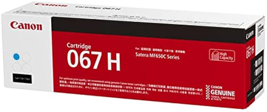 Amazon.co.jp: 【純正品4色】キヤノン トナー067H カラー4色セット