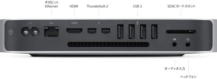 Amazon.co.jp: Apple Mac mini A1347 Late 2014 小型デスクミニ