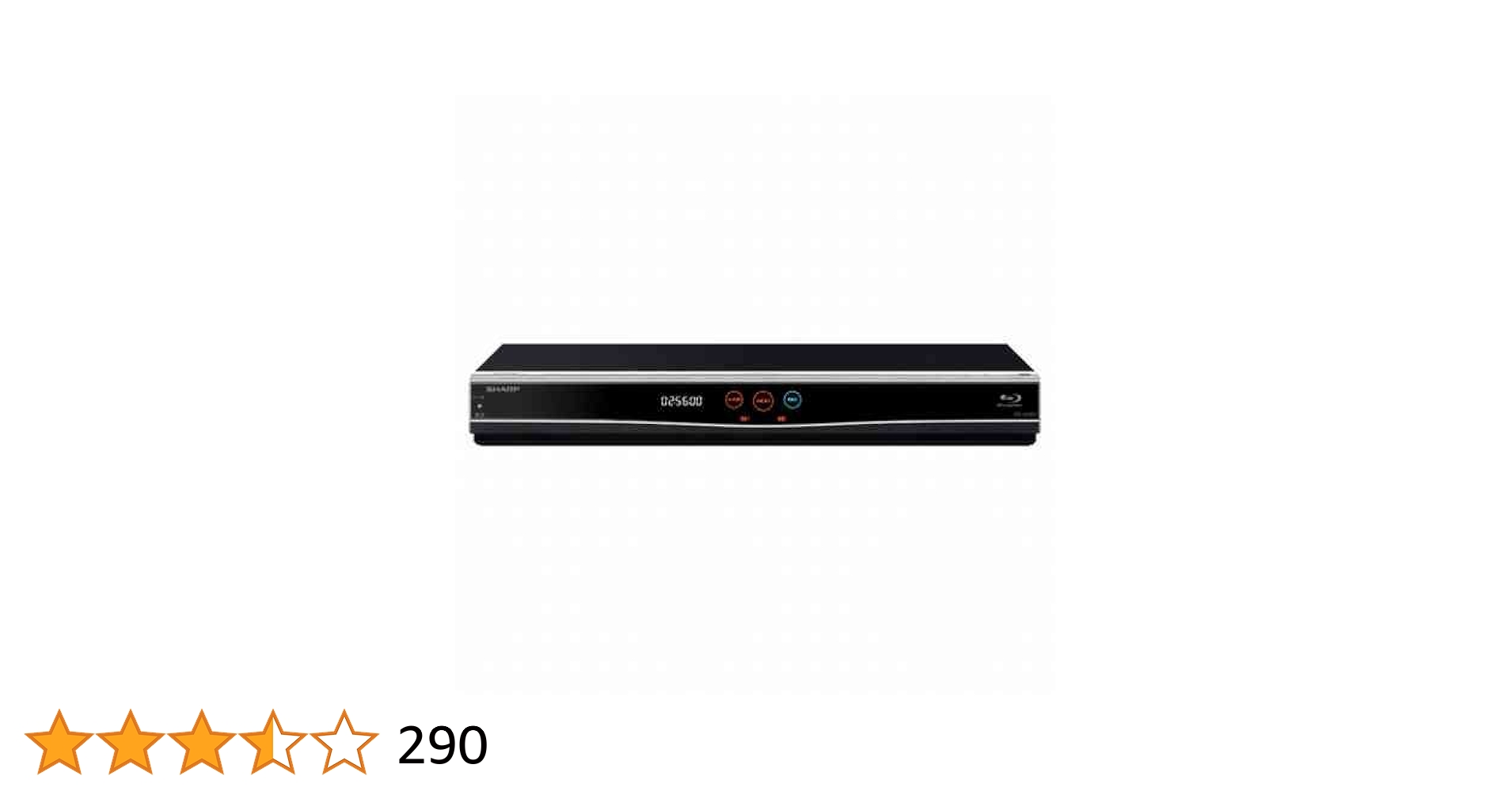 SHARP ブルーレイレコーダー BD－W580 2番組同時録画 2016年製