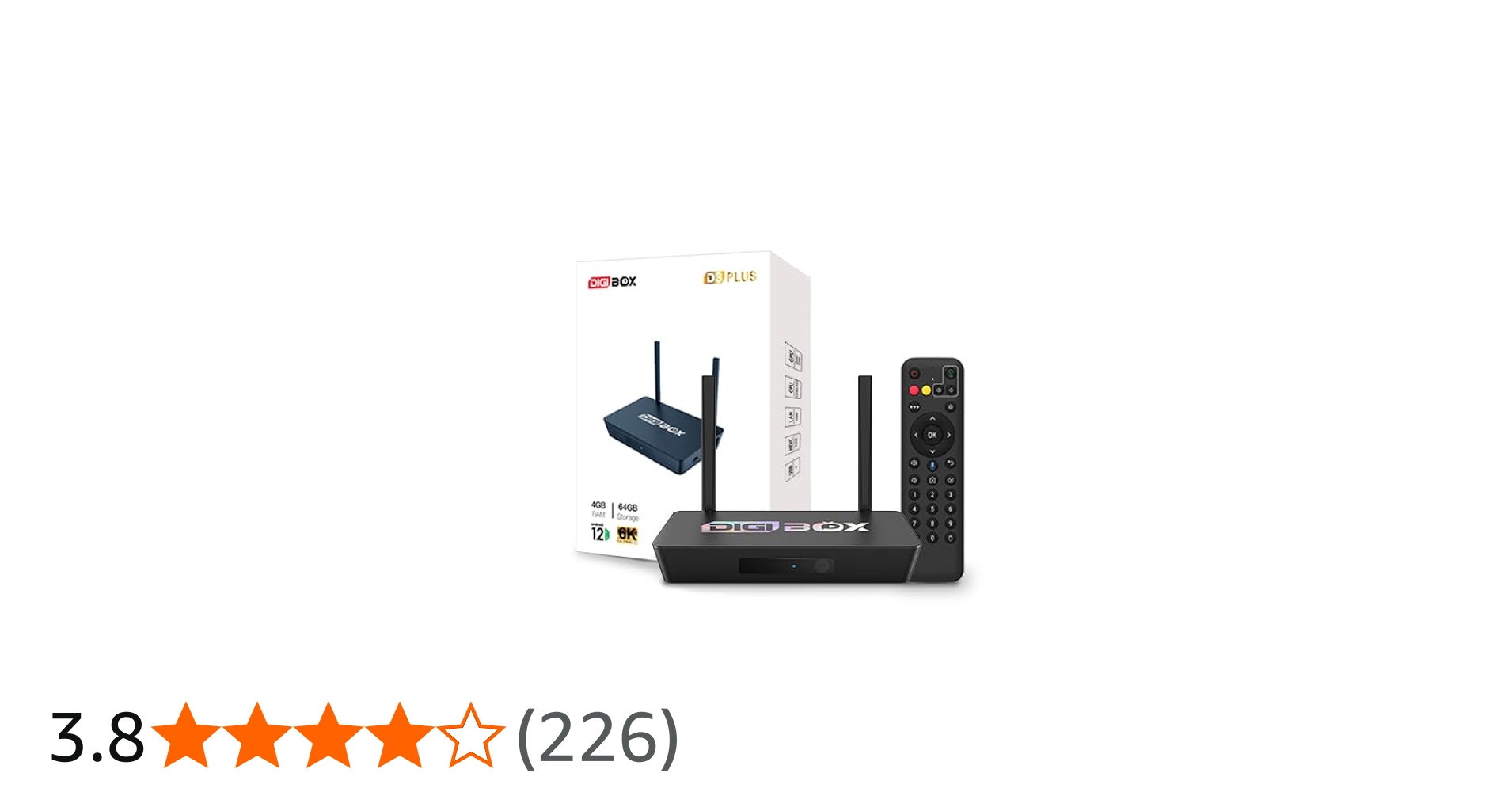 Amazon | Digibox D3 Plus スマートテレビボックス Androidプレーヤー