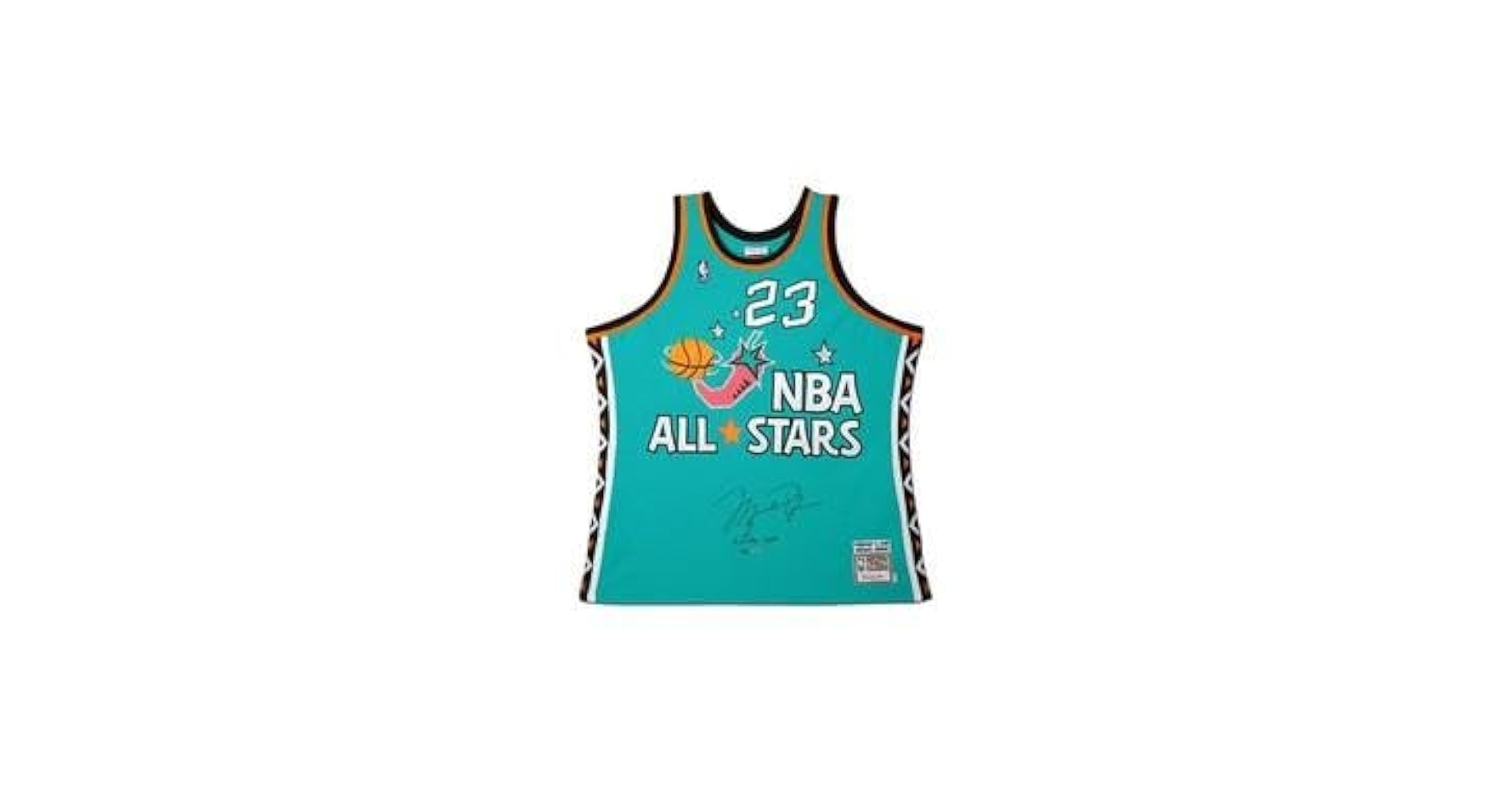 Amazon.com: Michael Jordan Autographed & Embroidered 1996 All-Star
