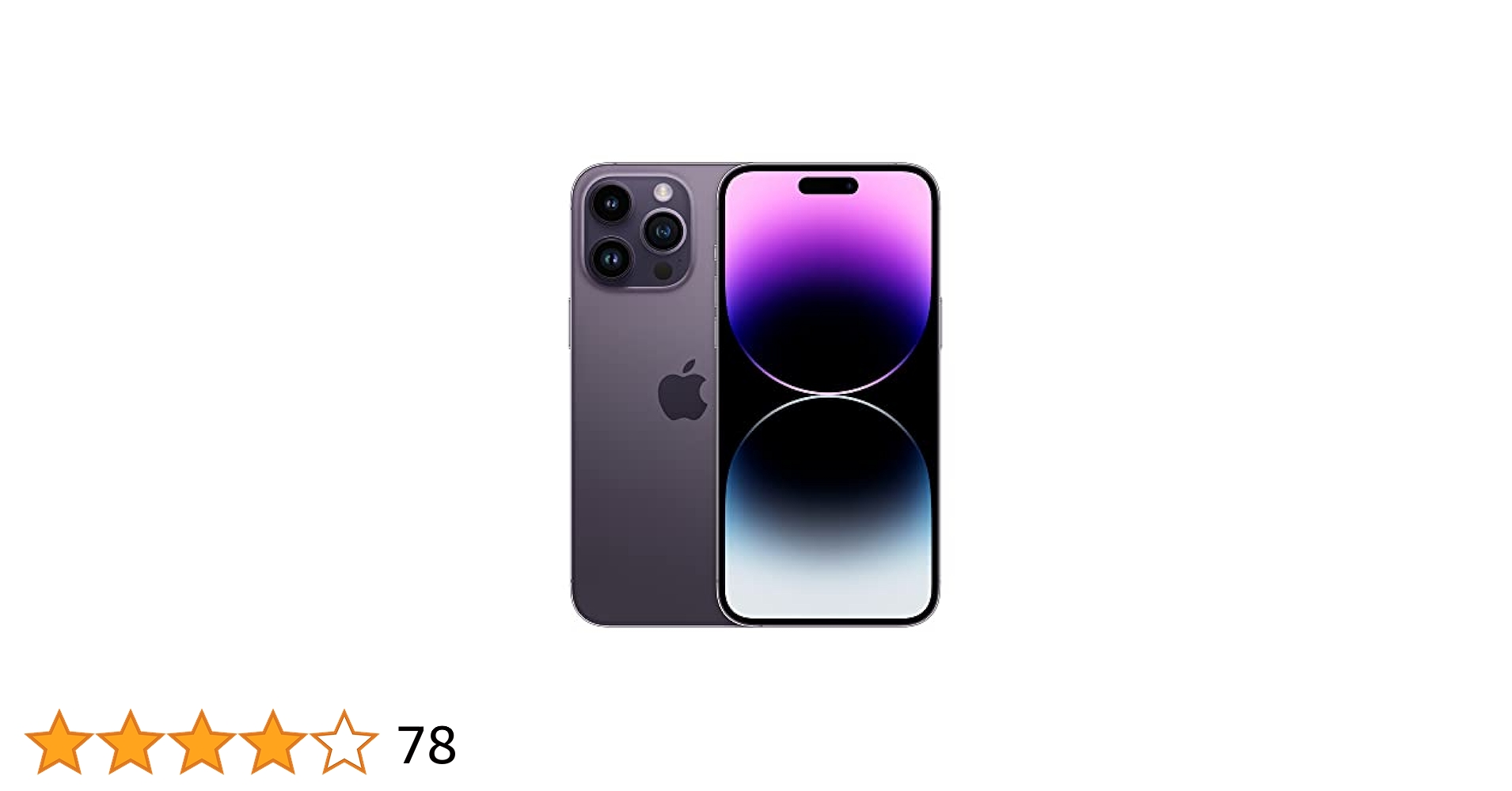 Apple iPhone 14 Pro Max 128GB ディープパープル 本体