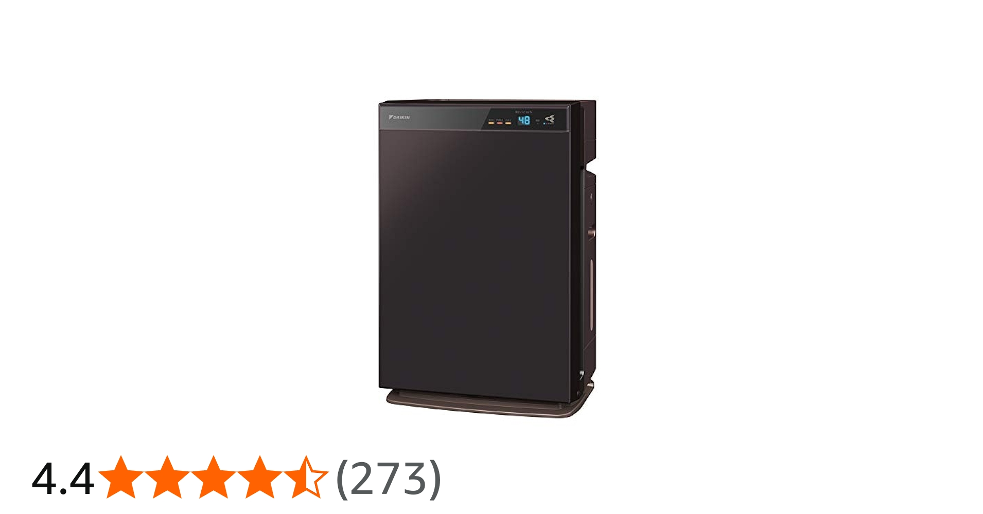 Amazon | ダイキン DAIKIN 加湿ストリーマ空気清浄機 ビターブラウン