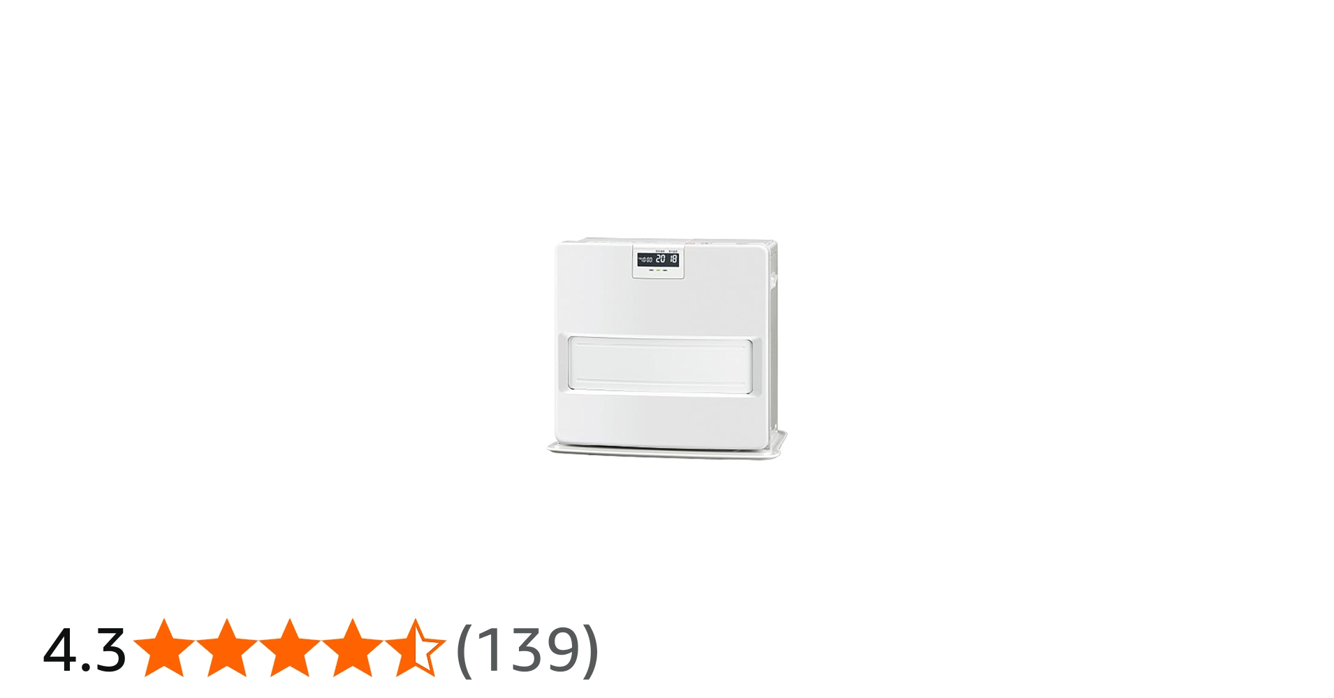 Amazon | コロナ VXシリーズ 石油ファンヒーター ホワイト 木造19畳