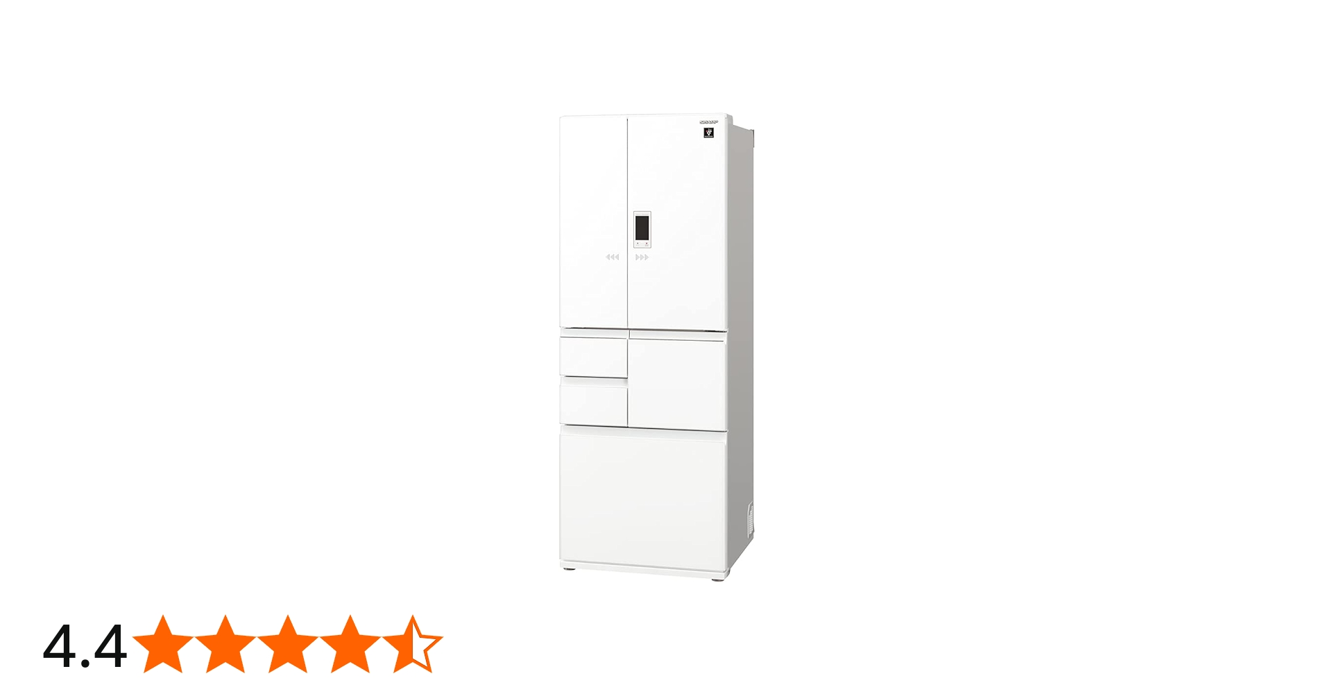 Amazon.co.jp: シャープ SHARP 冷蔵庫 SJ-AF50H-W プラズマクラスター