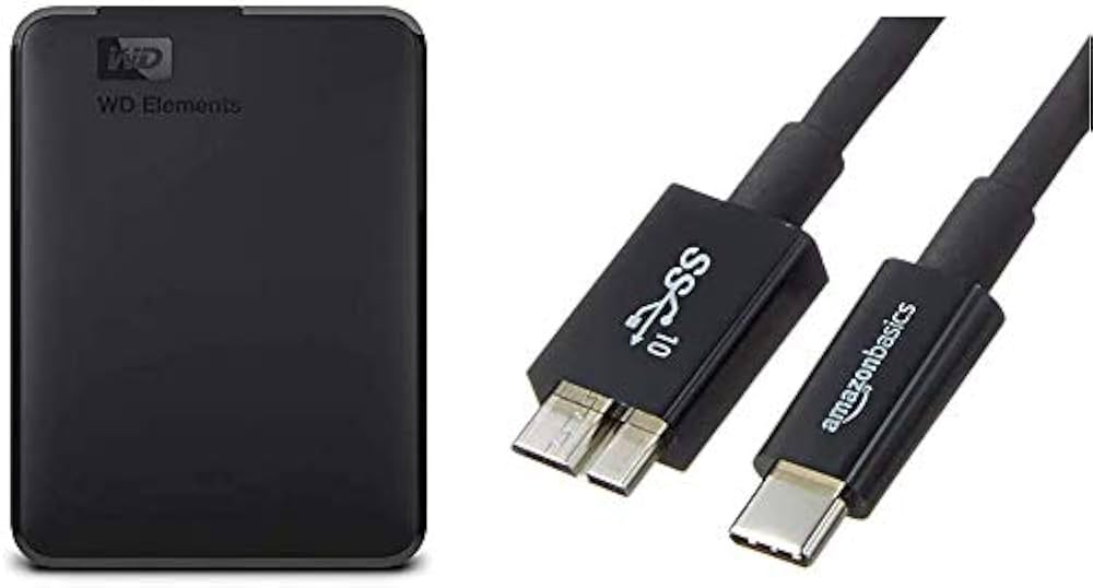 Amazon | 【セット買い】WD ポータブルHDD 5TB USB3.0 ブラック WD