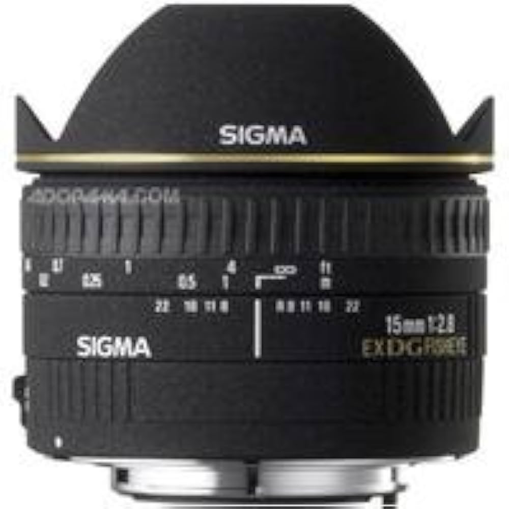 Amazon.co.jp: シグマ(Sigma) SIGMA 単焦点魚眼レンズ 15mm F2.8 EX DG