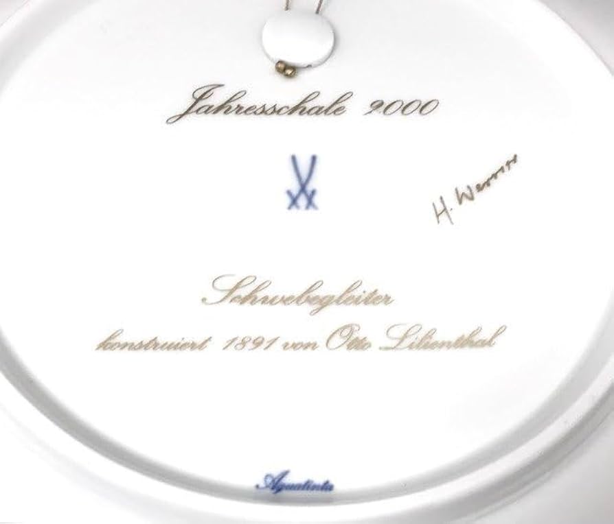 Amazon.co.jp: Meissen マイセン イヤープレート 2000年 ハング