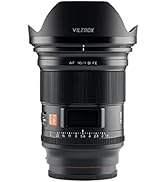 Amazon.com : VILTROX 16mm f1.8 F1.8 Autofocus Prime Lens for Sony