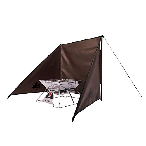 レビュー】LOGOS（ロゴス）『TAKIBI de JINMAKU』コンパクトな陣幕で風