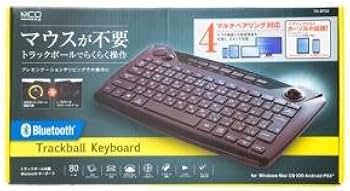Amazon.co.jp: MIYOSHI トラックボール内蔵 Bluetoothキーボード YMTK