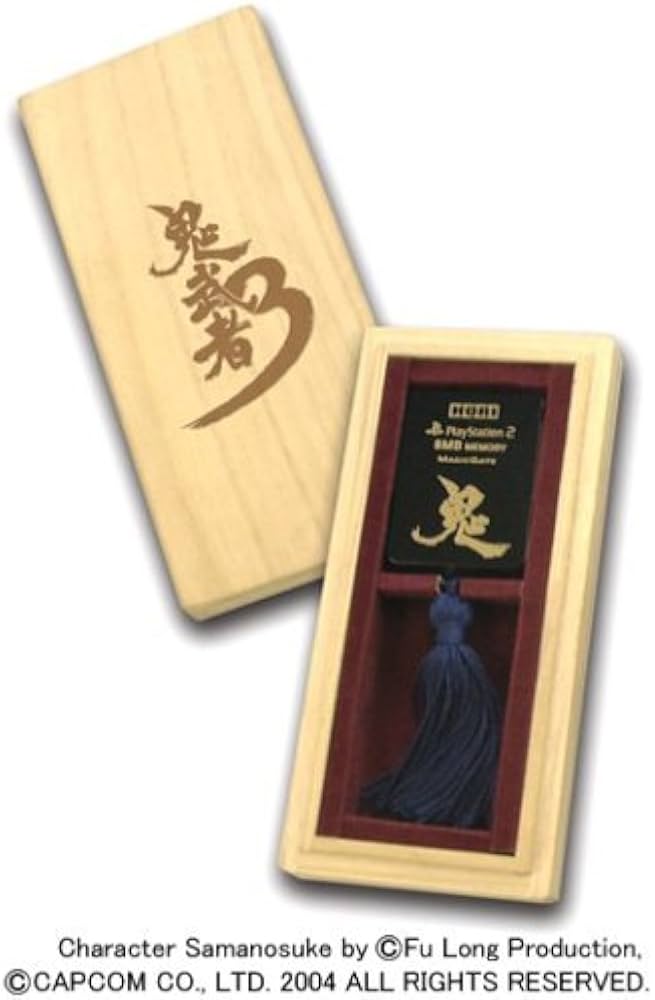 Amazon | プレイステーション2専用 鬼武者3 メモリーカード8MB 印籠 鬼