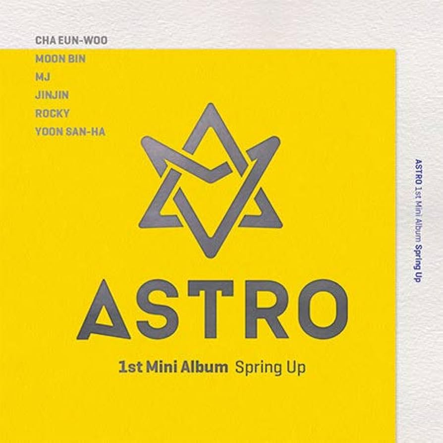 ASTRO アストロ Spring Up 直筆サイン入り アルバム