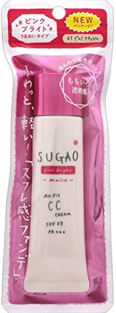 Amazon.co.jp: スガオ (SUGAO) エアーフィット CCクリーム ピンク