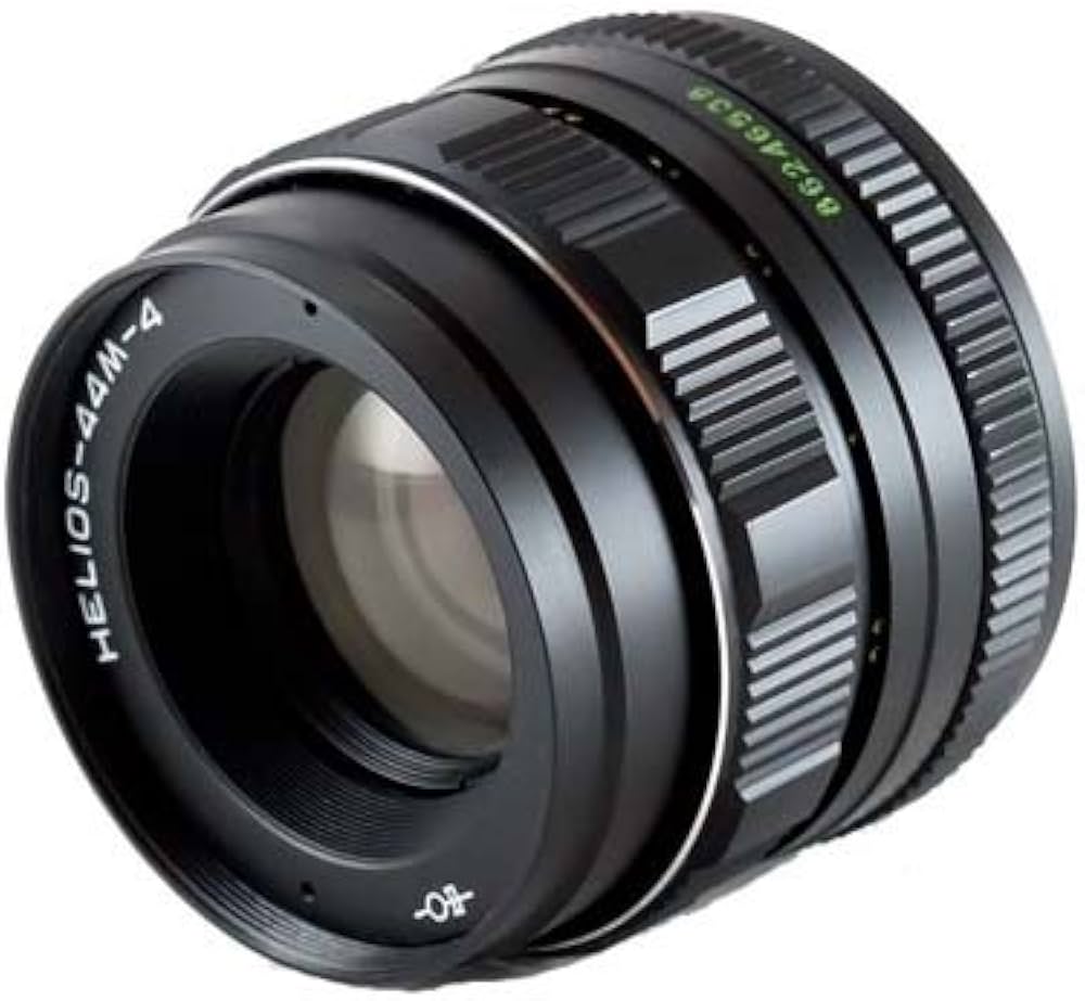 Amazon.co.jp: ヘリオス44M-4ニコン用58mm F2ロシア語レンズ : 家電