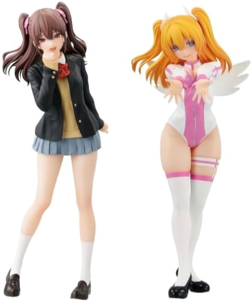 Amazon.co.jp: 橘 美花莉 制服 リリエル フィギュア glitter 2種セット