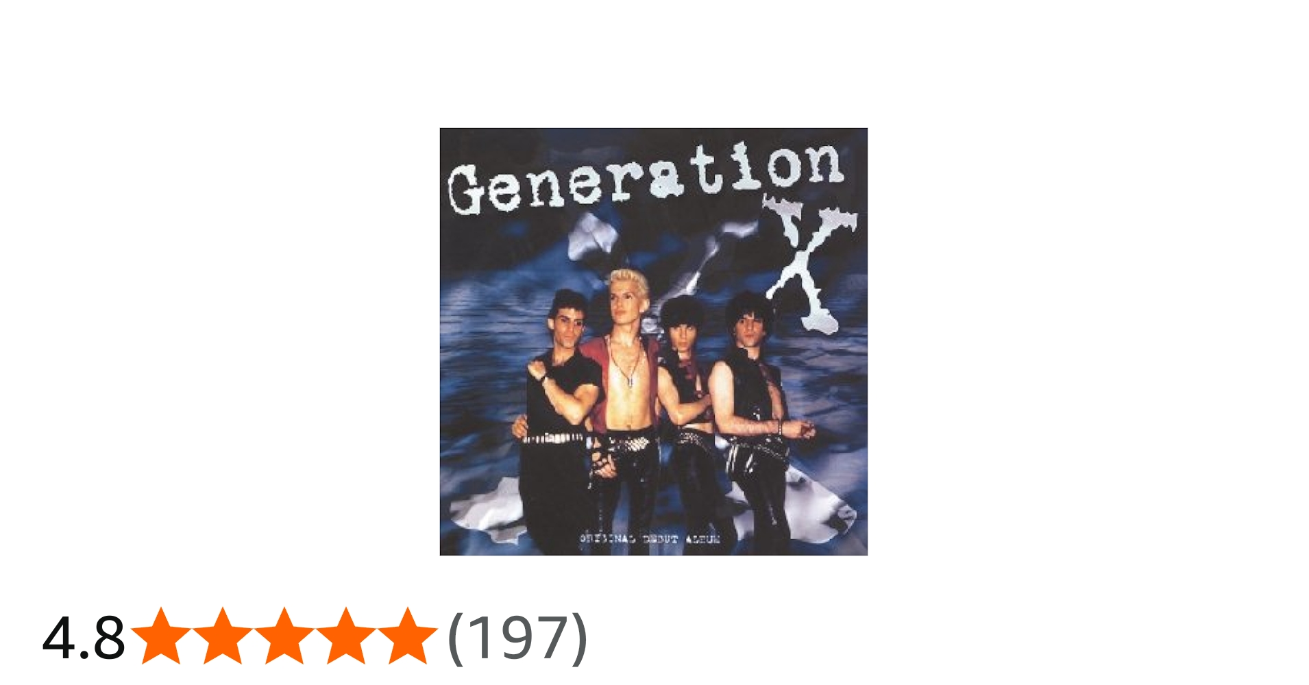 Amazon.co.jp: Generation X: ミュージック