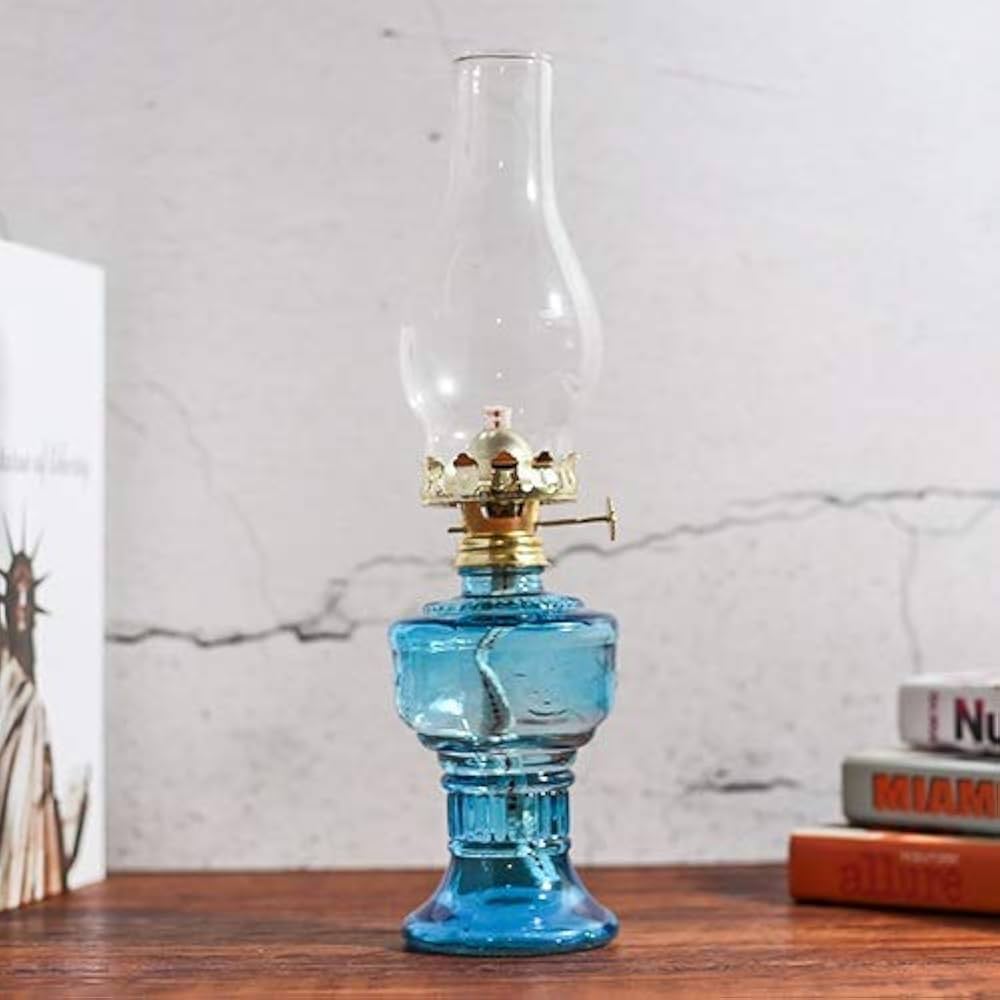 Amazon.co.jp: 80年代のレトロな装飾品ヴィンテージオイル灯油ランプ