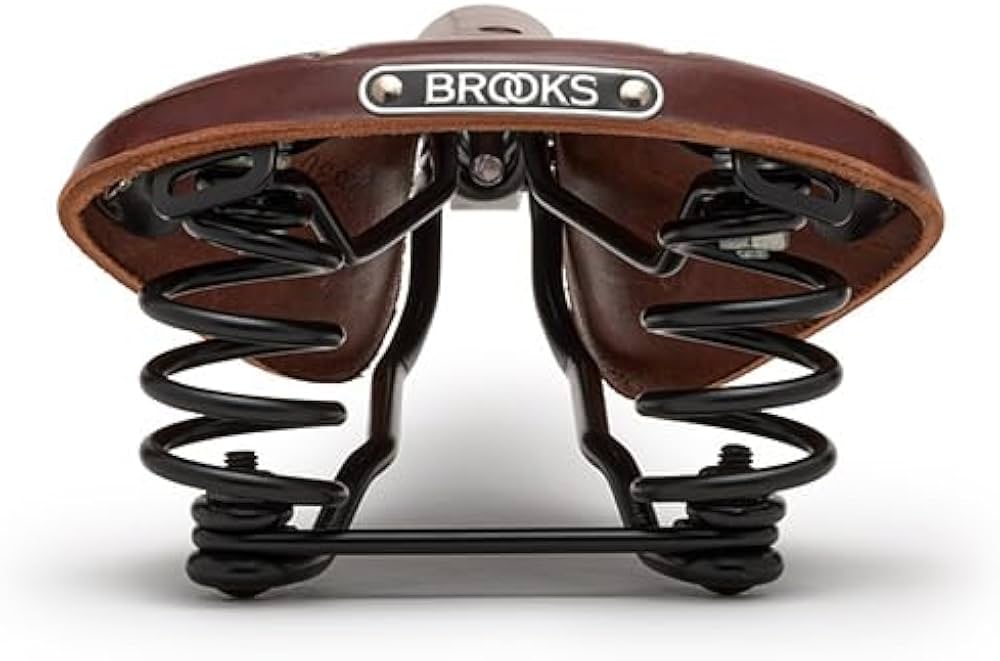 Amazon | BROOKS(ブルックス) 伝統のレザーサドルB17のスプリングつき
