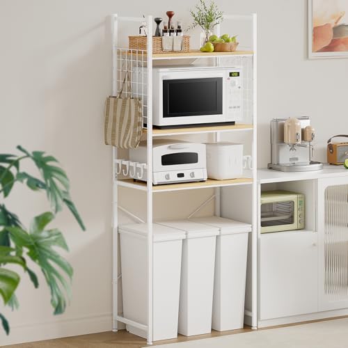 TTWO - 冷蔵庫ラック ゴミ箱上ラック 幅60×奥行40×高さ180cm SH32-A の