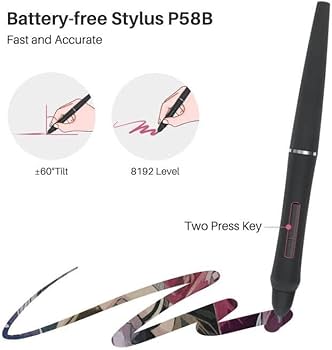 Amazon | Artisul ペンタブ 板タブ スマホで使える板タブ 傾き検出機能