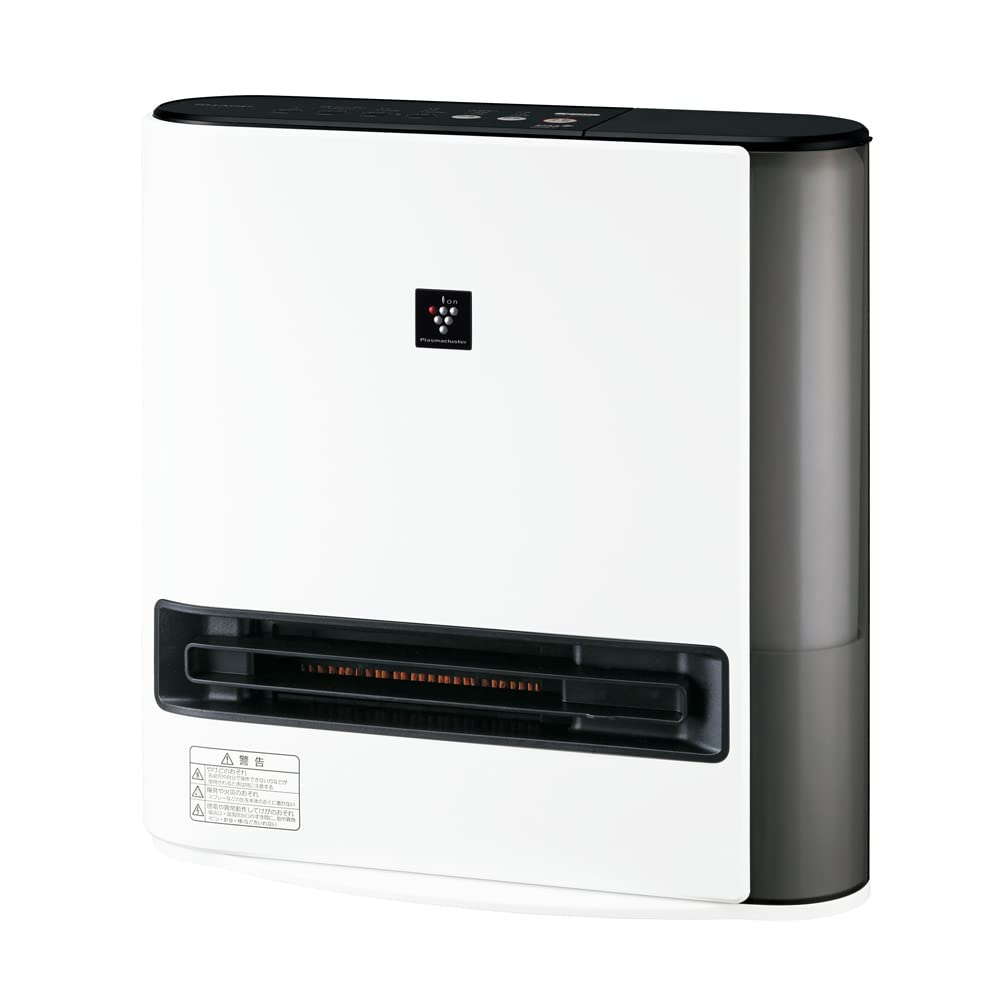 Amazon | シャープ 加湿 セラミックヒーター HX-TK12-W 足元ロング温風