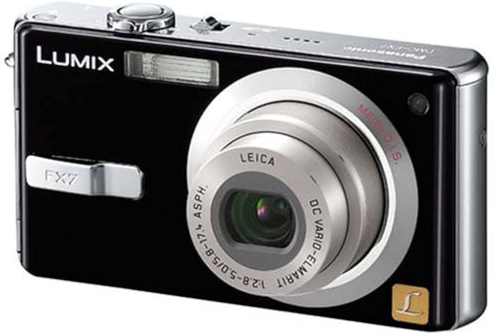 Amazon | パナソニック LUMIX FX7 グロスブラック DMC-FX7-K