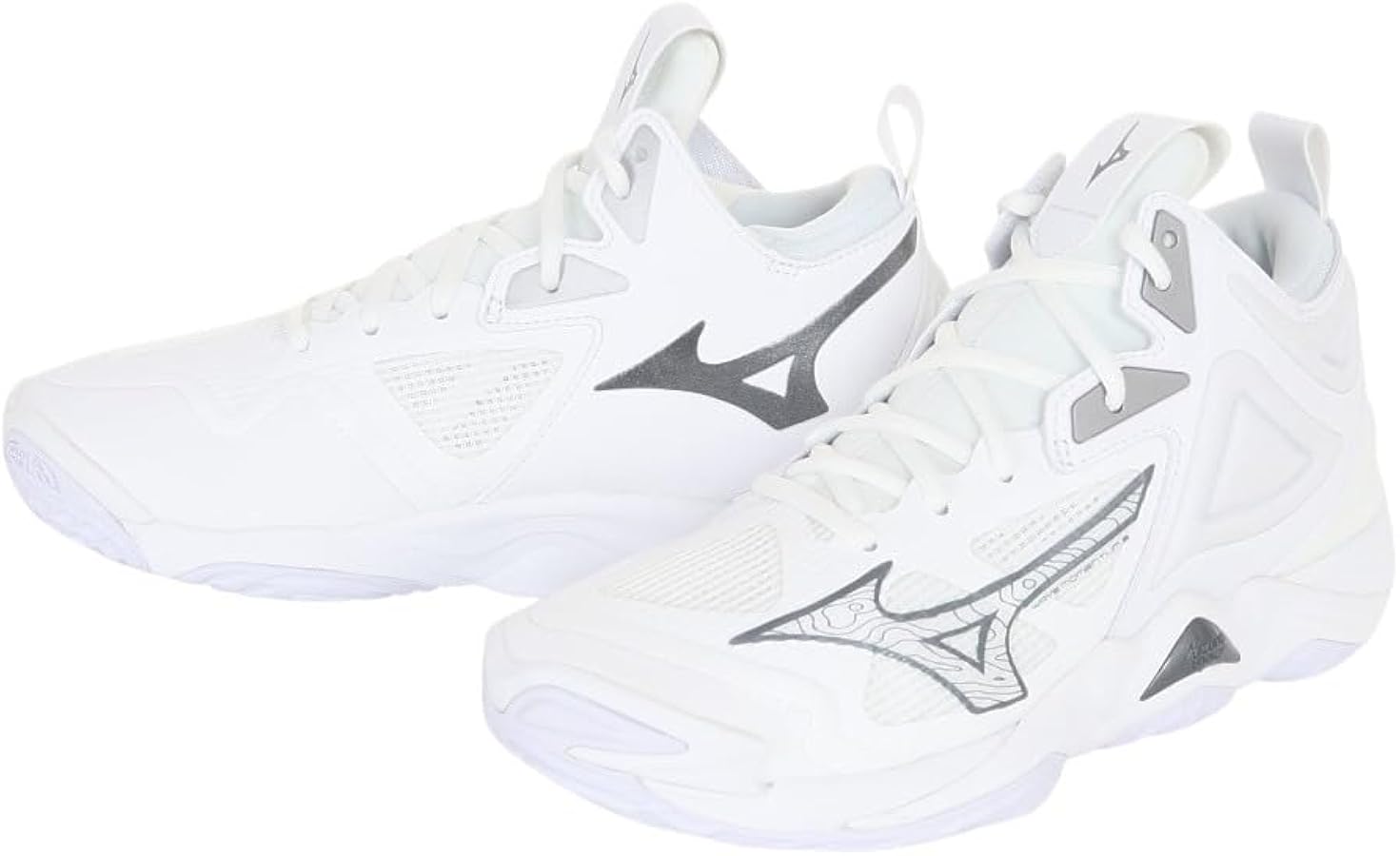 Amazon.com | Mizuno Wave Momentum 3 MID Volleyball Shoes, White x