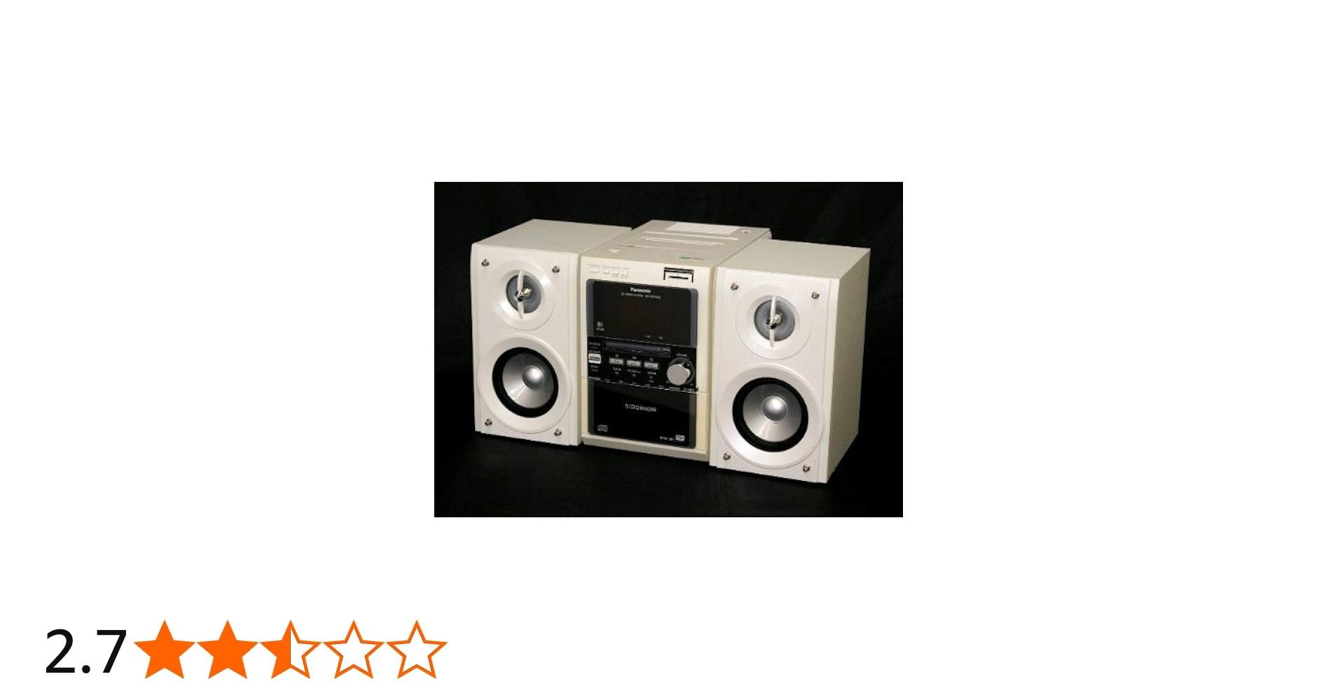 Amazon.co.jp: Panasonic パナソニック SC-PM710SD-W ホワイト SD