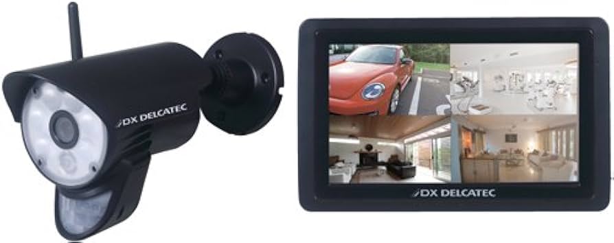 Amazon.co.jp: DXアンテナ ワイヤレス カメラ&モニター セット WSC610S