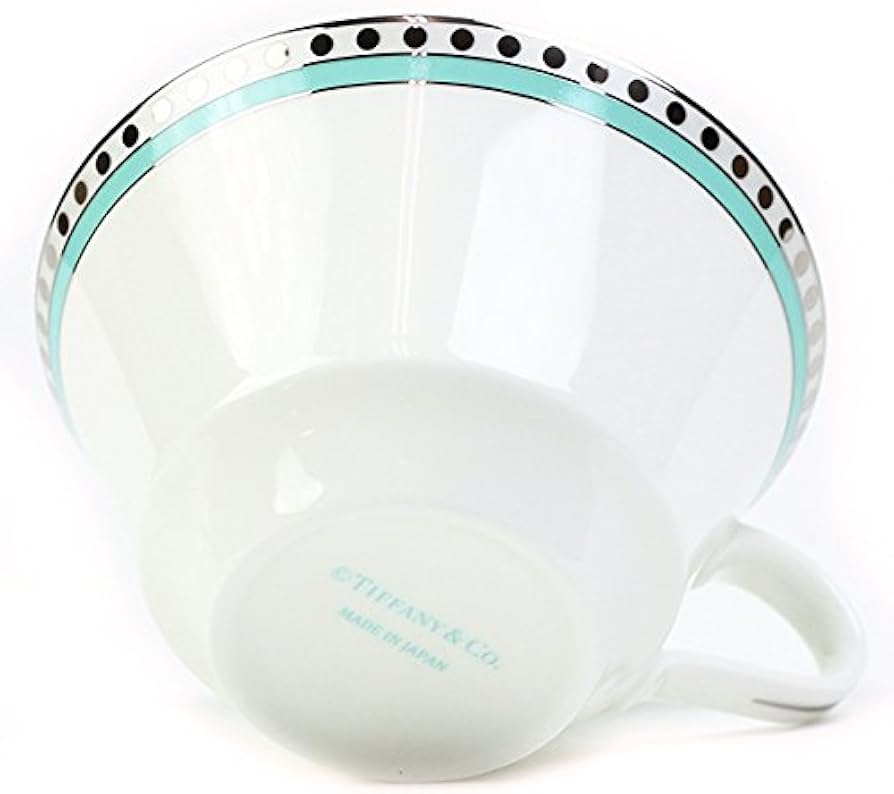 Amazon｜ティファニー TIFFANY＆Co カップ ペアカップ プラチナ ブルー