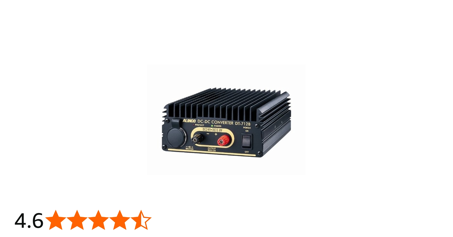 Amazon.co.jp: ALINCO アルインコ DCDCコンバーター(DC24V-DC12V) DT