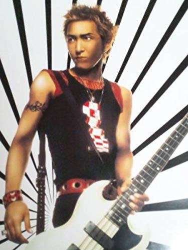 Amazon.co.jp: LUNA SEAジェイJさんESP白ベース紫ポスター小野瀬潤wumf