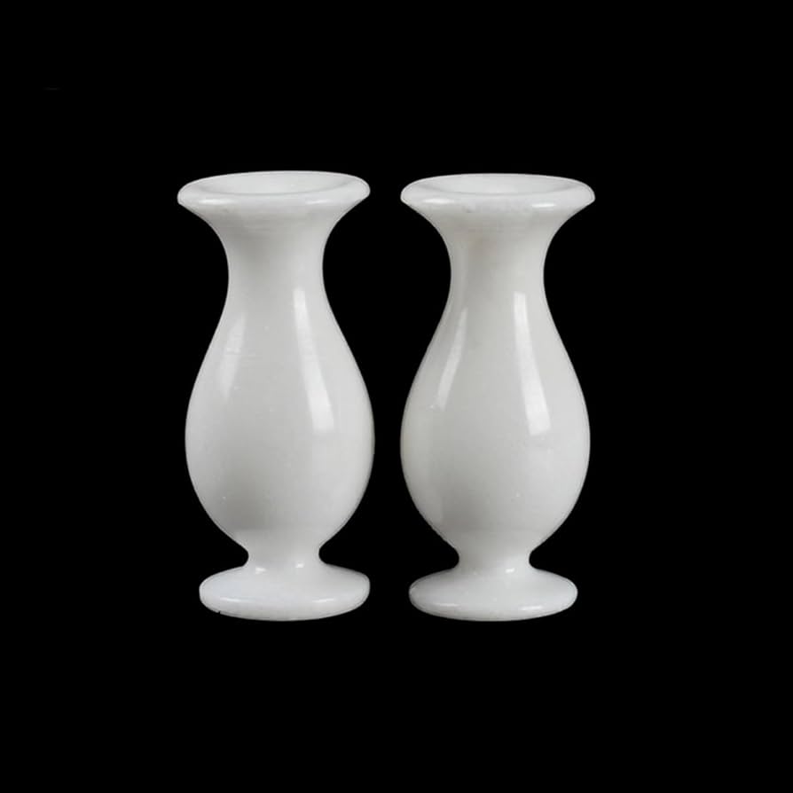 Amazon｜景徳焼 仏具 花瓶 花立 仏壇 用 2本組 花立て かびん ミニ