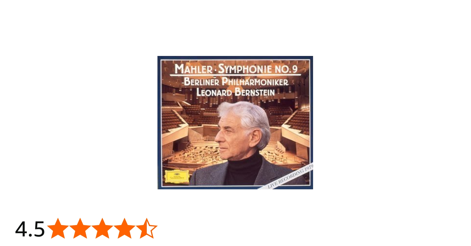 Amazon.co.jp: マーラー : 交響曲第9番 バーンスタイン: ミュージック