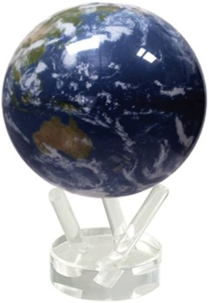 Amazon.co.jp: 光で回る地球儀 ムーバグローブ クラウドサテライト