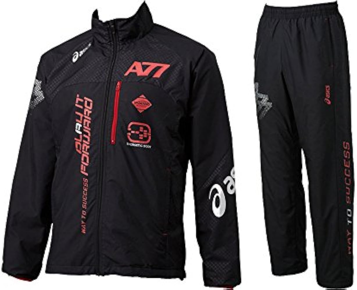 Amazon | asics(アシックス) A77 ウインドブレーカー上下セット XAW70K