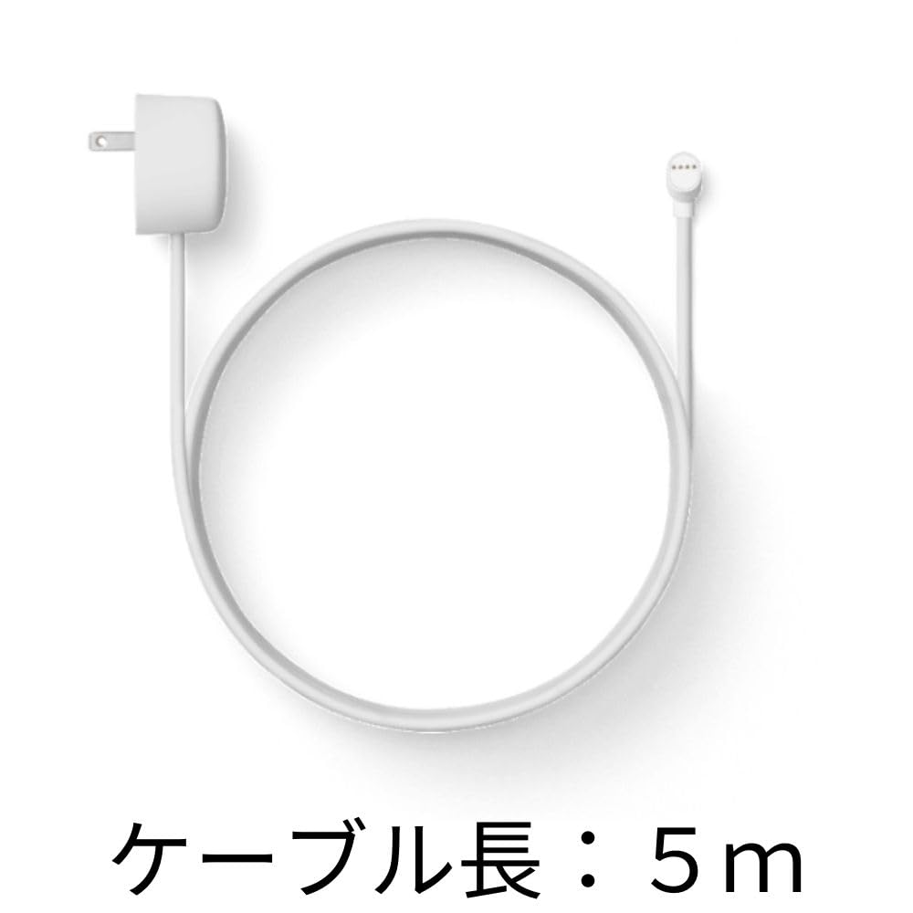 Amazon | Google 純正品 Google Nest Cam 防塵・防滴ケーブル 5m 電源