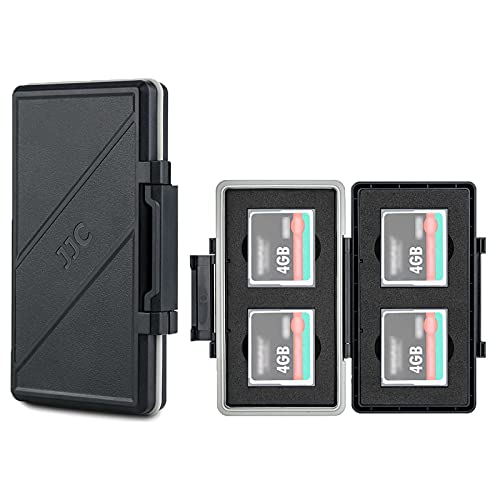 Amazon | JJC 4 スロット CF コンパクトフラッシュ カードケース 4 枚