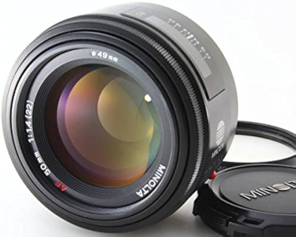 Amazon | Minolta ミノルタ AF 50mm F1.4 (22) | 一眼レフカメラ 通販
