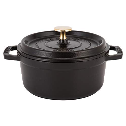 STAUB ピコ・ココット ラウンド 18cm ラムカン4p 替取手 【公式通販】