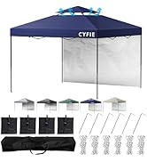 Amazon | CYFIE サイドシート(横幕) タープテント 3m×3m専用 uv