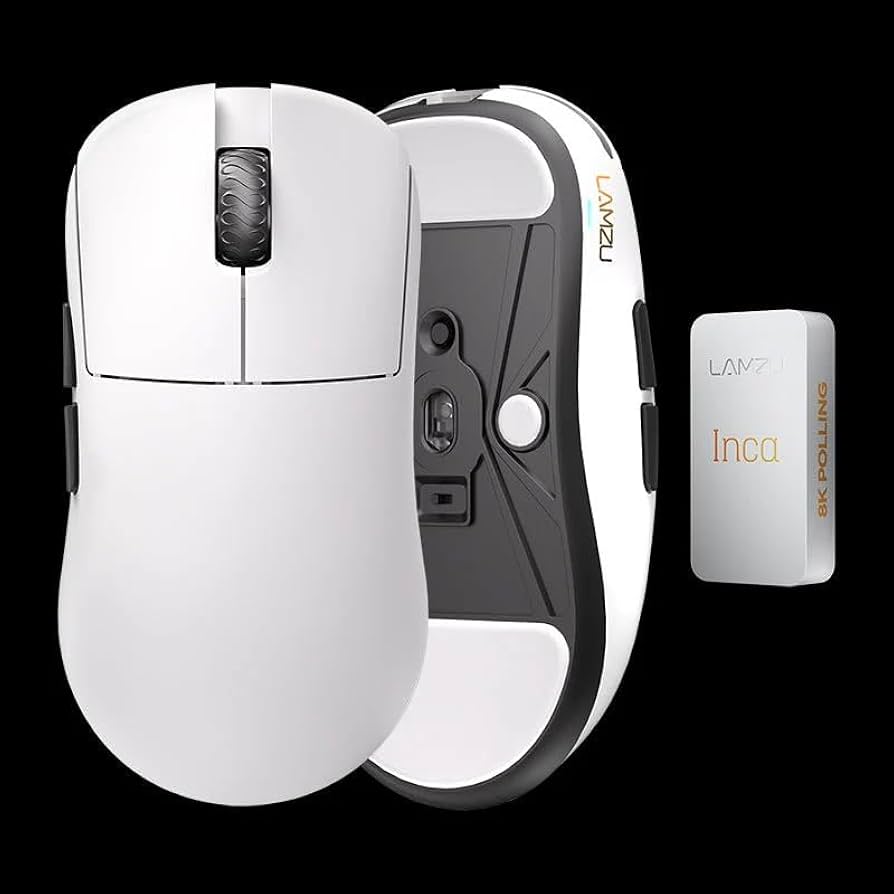 Amazon | LAMZU INCA 8K ゲーミングマウス 8000Hzポーリングレート対応