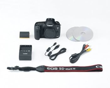 Canon EOS 5D Mark III 22.3 MP Full Frame CMOS with 1080p Full-HD