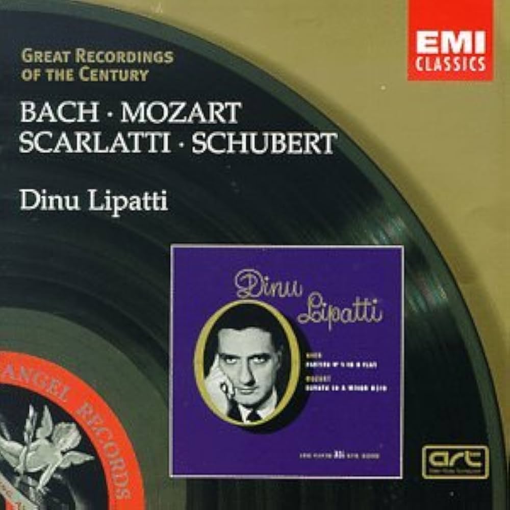 Dinu Lipatti, Johann Sebastian Bach, Wolfgang Amadeus Mozart