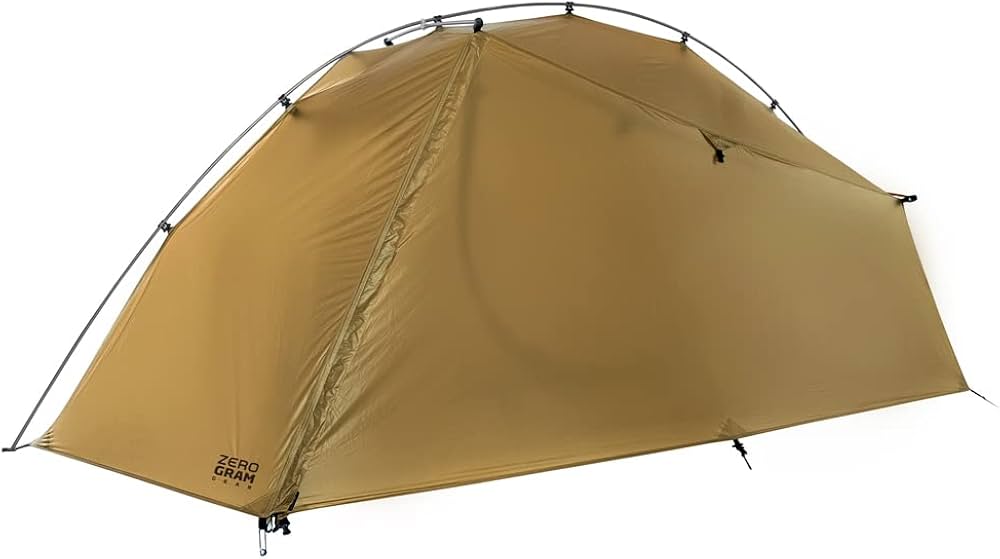 Amazon.co.jp: ZEROGRAM（ゼログラム）Thru Hiker 1p ZEROBONE（TAN