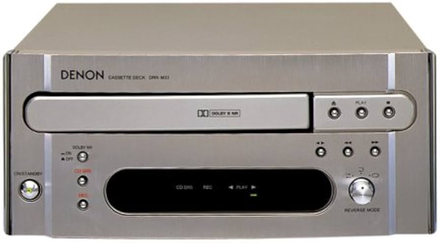 Amazon.co.jp: Denon カセットデッキ シルバー DRR-M33-S : 家電＆カメラ