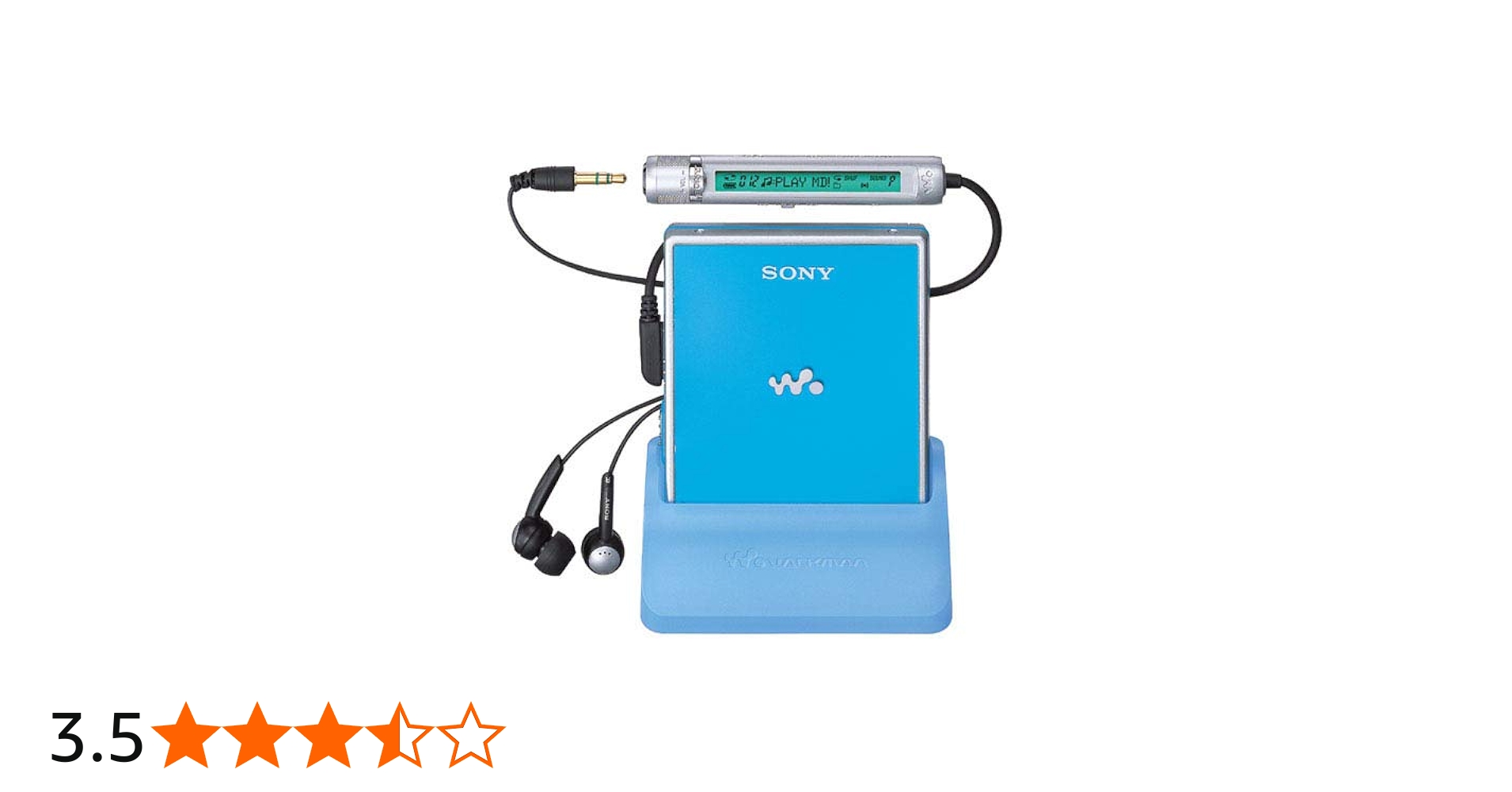 Amazon | SONY ソニー MZ-E620（-L）ブルー系 ポータブルMDプレーヤー
