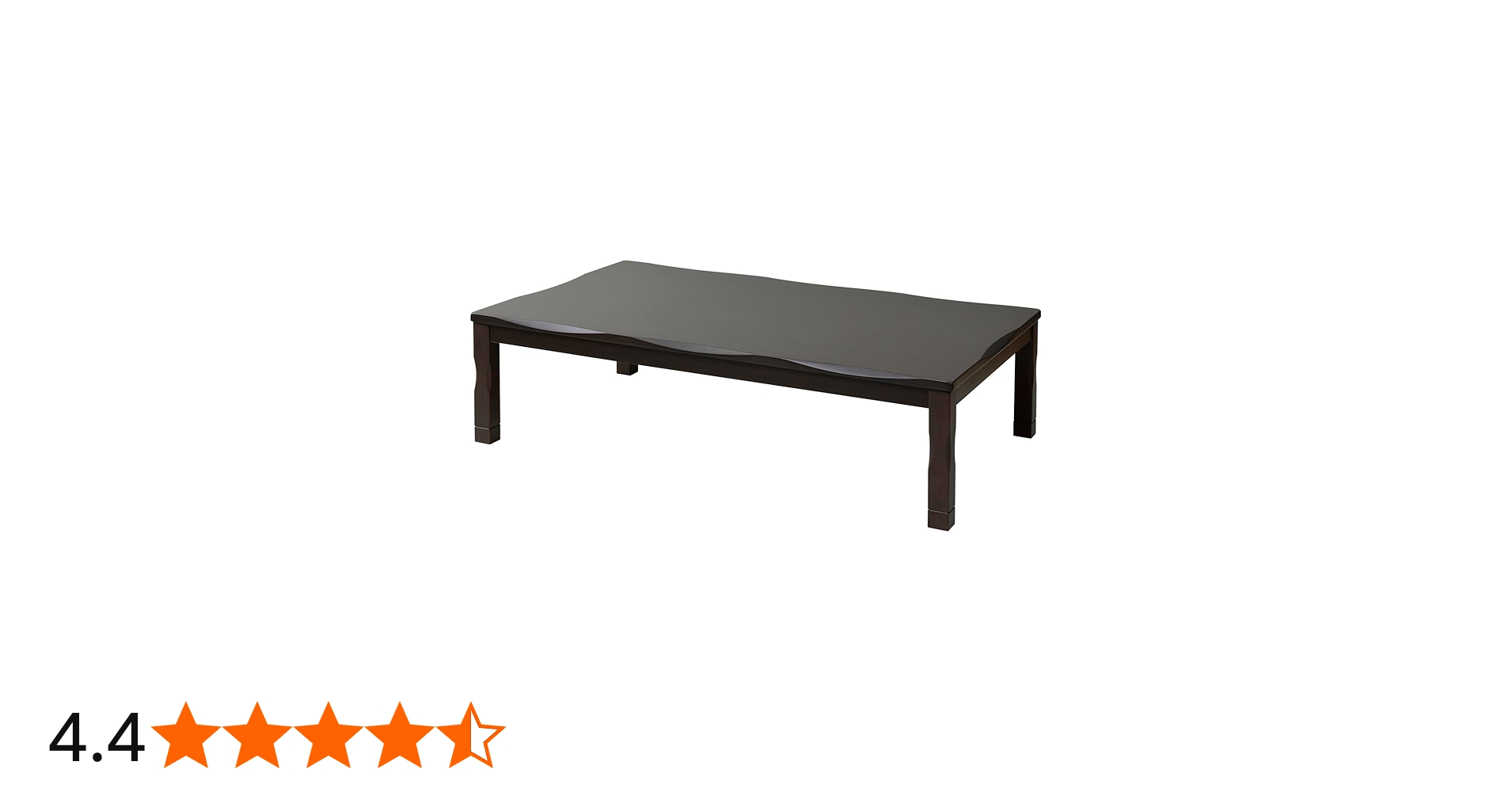 Amazon | [山善] 家具調 こたつ テーブル 幅150×奥行90cm 長方形 天然